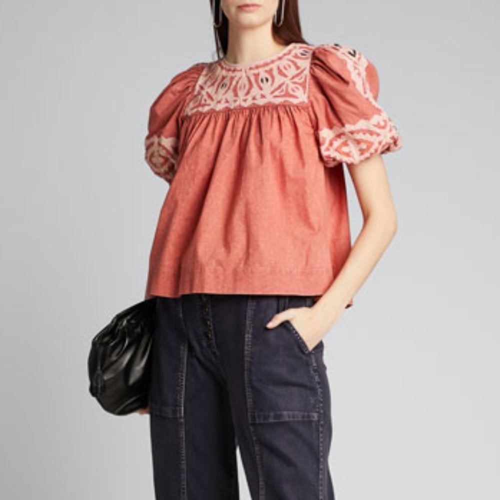 NEW Ulla Johnson Aleida Top Size 8